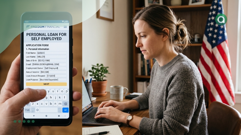 self employed personal loan approval