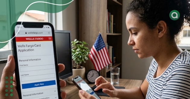 wells fargo card application